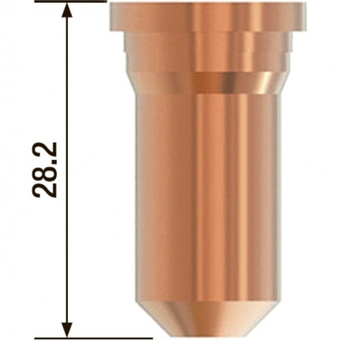 Плазменное сопло FUBAG 1.0 мм/40-50А FBP100_CT-10 Плазменное сопло FUBAG 1.0 мм/40-50А FBP100_CT-10