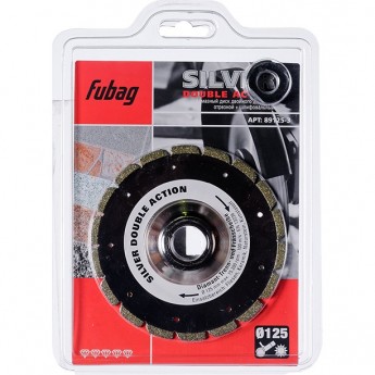 Алмазный отрезной диск FUBAG Silver Double Action D125 Алмазный отрезной диск FUBAG Silver Double Action D125