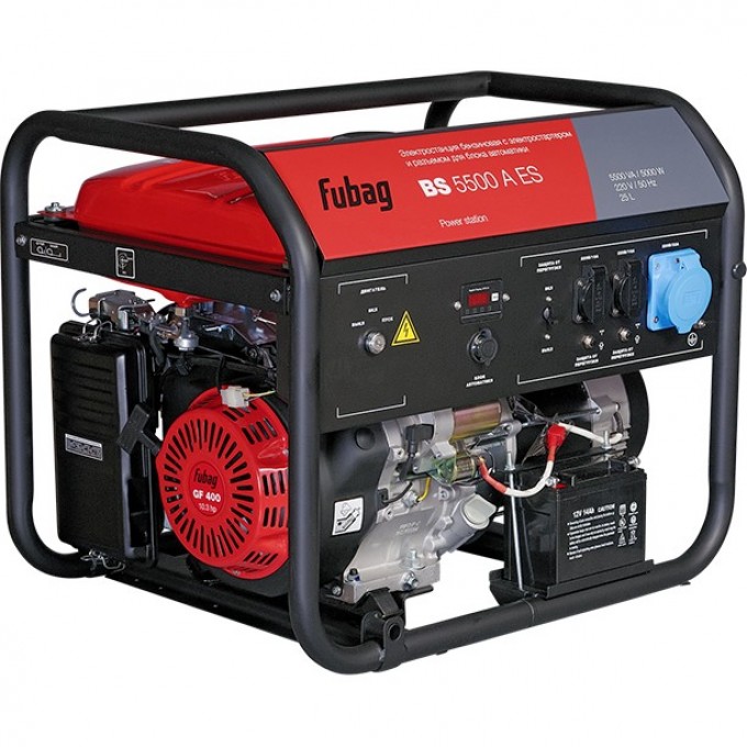 Бензиновый генератор FUBAG BS 5500 A ES 838796 Бензиновый генератор FUBAG BS 5500 A ES 838796