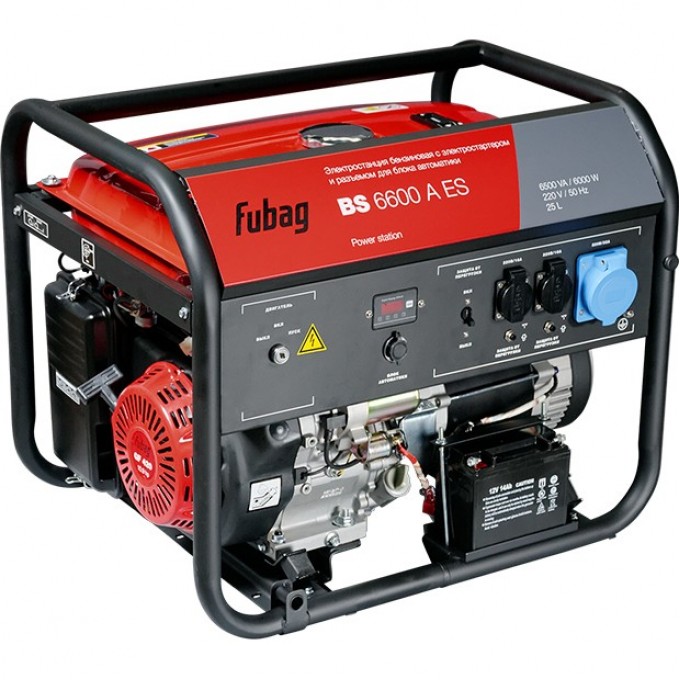 Бензиновый генератор FUBAG BS 6600 A ES 838798 Бензиновый генератор FUBAG BS 6600 A ES 838798