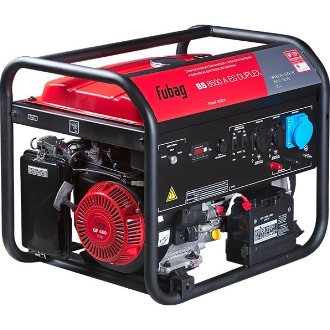 Бензиновый генератор FUBAG BS 8500 A ES DUPLEX 641002 Бензиновый генератор FUBAG BS 8500 A ES DUPLEX 641002