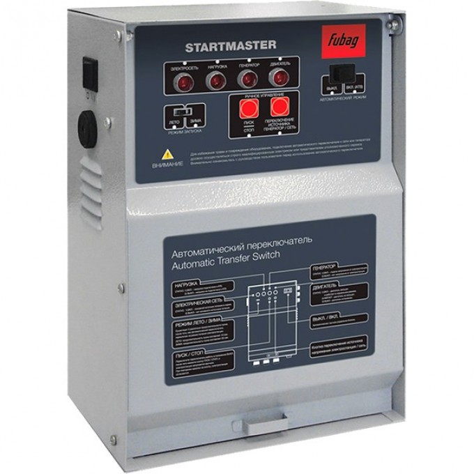 Блок автоматики FUBAG Startmaster BS 11500 D (400V) для бензиновых станций 431235 Блок автоматики FUBAG Startmaster BS 11500 D (400V) для бензиновых станций 431235