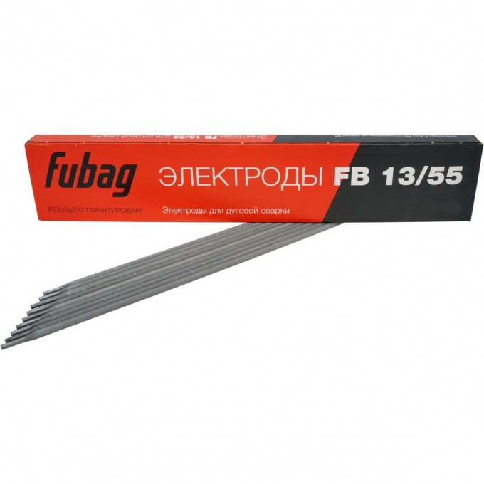 Электрод сварочный с основным покрытием FUBAG FB 13/55 (0.9 кг; 3 мм) 38881 Электрод сварочный с основным покрытием FUBAG FB 13/55 (0.9 кг; 3 мм) 38881