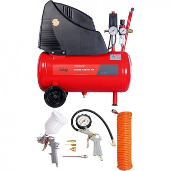 Компрессор FUBAG HOUSE MASTER KIT+ 5 (OL 195/24 + 5 предметов)