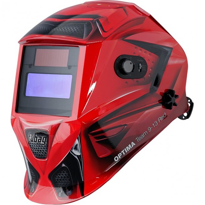 Маска сварщика FUBAG OPTIMA TEAM 9-13 RED 38075 Маска сварщика FUBAG OPTIMA TEAM 9-13 RED 38075
