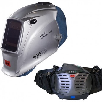 Маска сварщика FUBAG с регулирующимся фильтром BLITZ 5-13 PAPR Visor Digital Natural Color + BLITZ PAPR I Маска сварщика FUBAG с регулирующимся фильтром BLITZ 5-13 PAPR Visor Digital Natural Color + BLITZ PAPR I