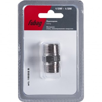 Переходник FUBAG 1/2"M на 1/2"М_блистер 1 шт Переходник FUBAG 1/2"M на 1/2"М_блистер 1 шт