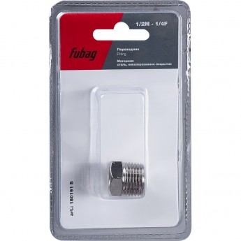 Переходник FUBAG 1/2"M на 1/4"F_блистер 1 шт Переходник FUBAG 1/2"M на 1/4"F_блистер 1 шт