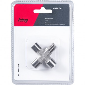 Переходник FUBAG 1/4"FFFM_блистер 1 шт Переходник FUBAG 1/4"FFFM_блистер 1 шт