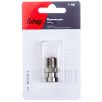 Переходник FUBAG 180600 В (1/4"M — байонет штуцер; блистер)