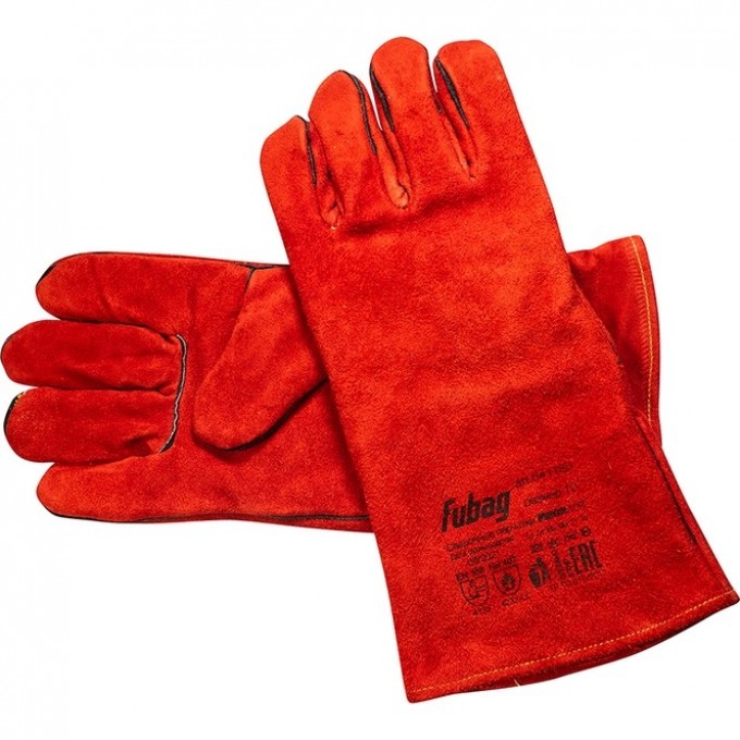 Сварочные краги FUBAG на подкладке красные FWGN 10R 641180 Сварочные краги FUBAG на подкладке красные FWGN 10R 641180
